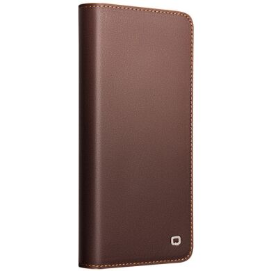 Шкіряний чохол QIALINO Wallet Case для Samsung Galaxy S26 Plus - Brown