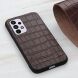 Кожаный чехол UniCase Croco Skin для Samsung Galaxy A33 (A336) - Brown. Фото 2 из 3