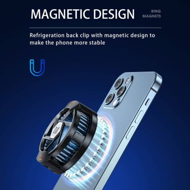 Кулер-вентилятор для смартфона Deexe N5 Magnetic Design - Black