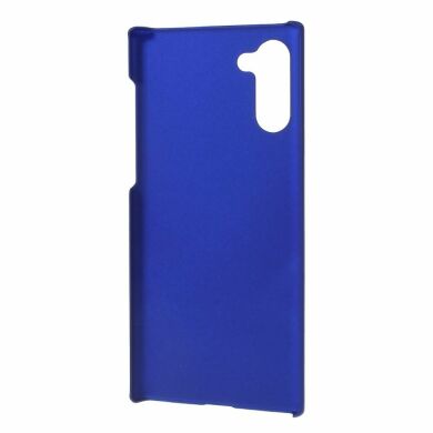 Пластиковый чехол Deexe Hard Shell для Samsung Galaxy Note 10 (N970) - Dark Blue