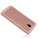 Пластиковий чохол Deexe Mesh Case для Samsung Galaxy J5 2017 (J530), Рожеве золото