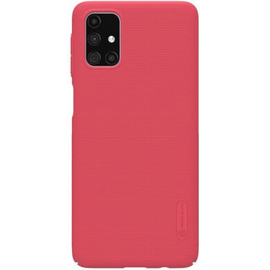 Пластиковый чехол NILLKIN Frosted Shield для Samsung Galaxy M31s (M317) - Red