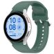 Ремешок Deexe Silicone Band для Samsung Galaxy Watch 4 / 4 Classic / 5 / 5 Pro / 6 / 6 Classic / 7 / FE - Dark Green. Фото 2 из 8