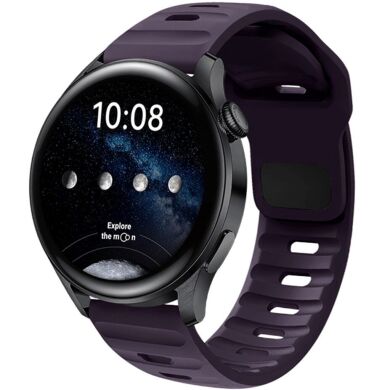 Ремешок Deexe Sport Band для часов с шириной крепления 22 мм - Dark Purple
