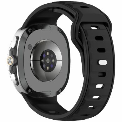 Ремешок Deexe Sport Band для Samsung Galaxy Watch 8 (40/44mm) / 8 Classic - Black