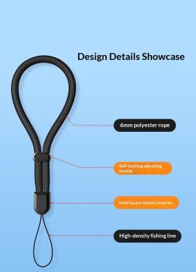 Ремінець для смартфону Reframe Guard Strap - Black