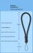 Ремінець для смартфону Reframe Guard Strap - Black