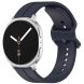 Ремешок KALEBOL Groove Design для Samsung Galaxy Watch 8 (40/44mm) / 8 Classic - Navy Blue. Фото 2 из 5