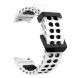 Ремешок KALEBOL Ocean Strap для Samsung Galaxy Watch 4 / 4 Classic / 5 / 5 Pro / 6 / 6 Classic / 7 / FE - White / Black. Фото 2 из 9