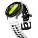 Ремешок KALEBOL Ocean Strap для Samsung Galaxy Watch 4 / 4 Classic / 5 / 5 Pro / 6 / 6 Classic / 7 / FE - White / Black. Фото 5 из 9