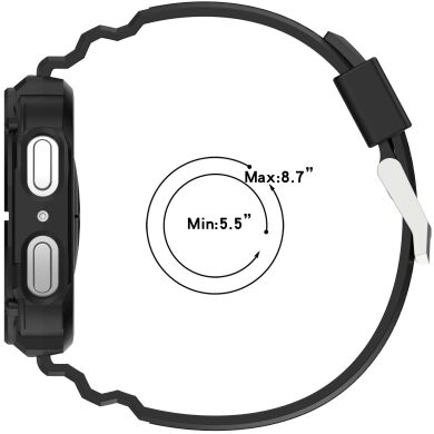 Ремешок Reframe Storm Fit для Samsung Galaxy Watch 8 (44mm) - Black