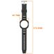 Ремешок Reframe Storm Fit для Samsung Galaxy Watch 8 (44mm) - Black. Фото 10 из 10