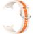Ремінець Reframe Vertical Strip для Samsung Galaxy Watch 8 (40/44mm) / 8 Classic (43/47mm) / Ultra 2 - Starlight / Orange