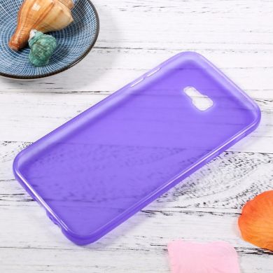 Силиконовый (TPU) чехол Deexe Soft Case для Samsung Galaxy A7 2017 (A720) - Violet