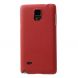 Пластиковая накладка Deexe Quicksand для Samsung Galaxy Note 4 (N910) - Red. Фото 2 из 6