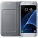 Чехол LED View Cover для Samsung Galaxy S7 (G930) EF-NG930PSEGRU - Silver. Фото 3 из 7