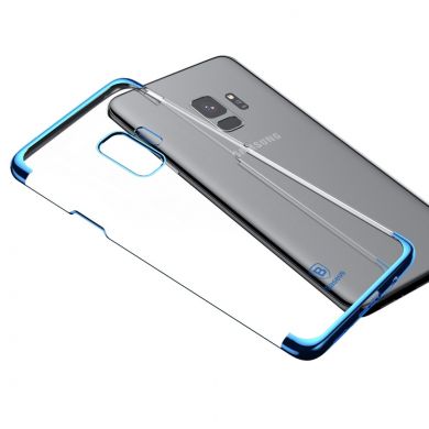 Пластиковый чехол BASEUS Glitter Series для Samsung Galaxy S9 (G960) - Blue