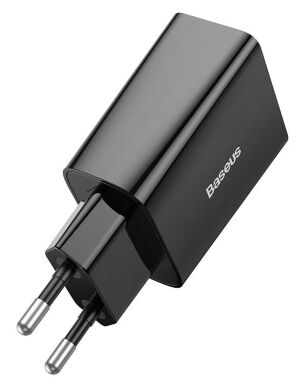 Мережевий зарядний пристрій Baseus Speed Mini Quick Charger 1C (20W) - Black