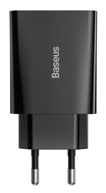 Мережевий зарядний пристрій Baseus Speed Mini Quick Charger 1C (20W) - Black