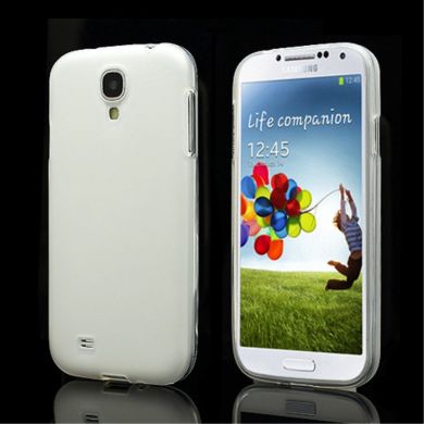 Силиконовая накладка Deexe Frosted Case для Samsung Galaxy S4 (i9500) - White