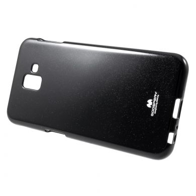 Силіконовий чохол MERCURY Glitter Powder для Samsung Galaxy J6+ (J610) - Black