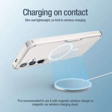 Силіконовий чохол NILLKIN Nature TPU Pro Magnetic для Samsung Galaxy S24 - Transparent