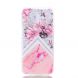 Силіконовий чохол UniCase 3D Diamond Pattern для Samsung Galaxy J6+ (J610), Pink Flower and Marble Pattern