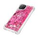 Силиконовый (TPU) чехол Deexe Fashion Glitter для Samsung Galaxy A22 (A225) / M22 (M225) - Cherry Blossom. Фото 4 из 7