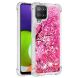 Силиконовый (TPU) чехол Deexe Fashion Glitter для Samsung Galaxy A22 (A225) / M22 (M225) - Cherry Blossom. Фото 2 из 7