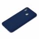 Силіконовий (TPU) чохол Deexe Matte Case для Samsung Galaxy A30 (A305) / A20 (A205) - Dark Blue