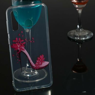 Силіконовий (TPU) чохол Deexe Pretty Glossy для Samsung Galaxy A50 (A505) - Heeled Shoe