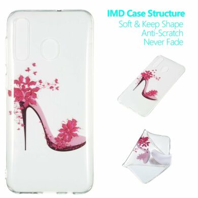 Силіконовий (TPU) чохол Deexe Pretty Glossy для Samsung Galaxy A50 (A505) - Heeled Shoe