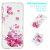 Силиконовый (TPU) чехол Deexe Pretty Glossy для Samsung Galaxy A70 (A705) - Pink Flower