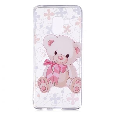 Силиконовый (TPU) чехол Deexe Pretty Glossy для Samsung Galaxy A8 (A530) - Bear