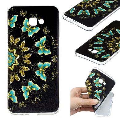 Силіконовий (TPU) чохол Deexe Pretty Things для Samsung Galaxy J4+ (J415), Colorized Butterfly