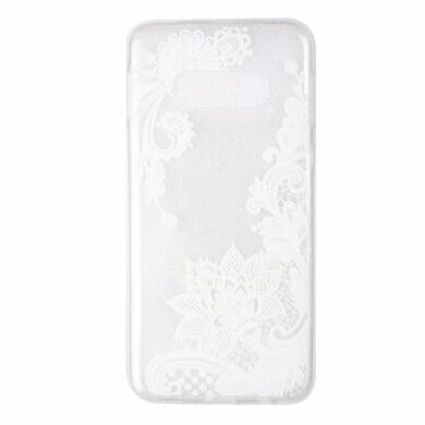 Силіконовий (TPU) чохол Deexe Pretty Glossy для Samsung Galaxy S10e (G970), Lace Flower