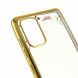 Силиконовый (TPU) чехол Deexe Shiny Cover для Samsung Galaxy A71 (A715) - Gold. Фото 4 из 7