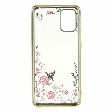 Силиконовый (TPU) чехол Deexe Shiny Cover для Samsung Galaxy A71 (A715) - Gold