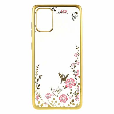 Силиконовый (TPU) чехол Deexe Shiny Cover для Samsung Galaxy A71 (A715) - Gold