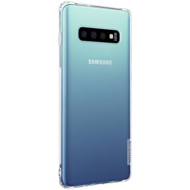Силиконовый (TPU) чехол NILLKIN Nature для Samsung Galaxy S10 - White