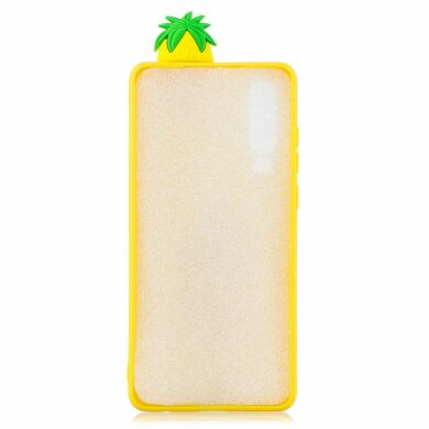 Силіконовий (TPU) чохол UniCase 3D Cartoon Pattern для Samsung Galaxy A70 (A705) - Pineapple