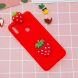 Силіконовий (TPU) чохол UniCase 3D Pattern для Samsung Galaxy A11 (A115) - Strawberry