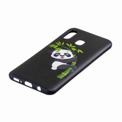 Силіконовий (TPU) чохол UniCase Color Style для Samsung Galaxy A30 (A305) - Panda and Bamboo