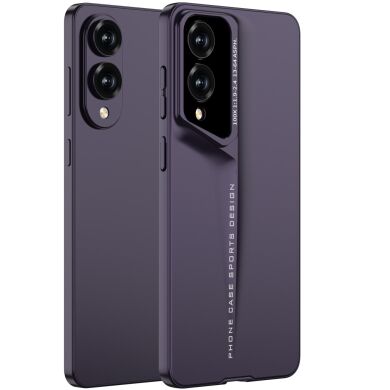 Захисний чохол GKK Hinge Shield (FP) для Samsung Galaxy S25 Edge (S937) - Dark Purple