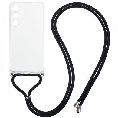 Захисний чохол UniCase AirBag with Strap для Samsung Galaxy S25 FE (S731) - Transparent