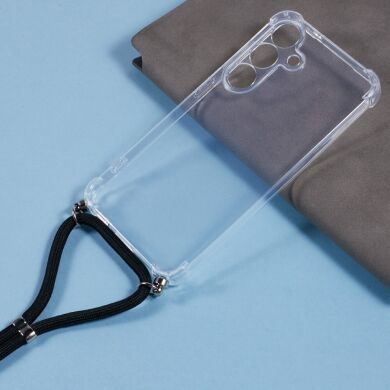 Захисний чохол UniCase AirBag with Strap для Samsung Galaxy S25 Plus (S936) - Transparent