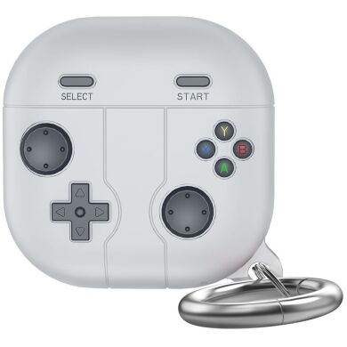 Защитный чехол AHASTYLE LC13 Gaming Design для Samsung Galaxy Buds Live / Buds Pro / Buds 2 / Buds 2 Pro / Buds FE - Grey
