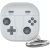 Защитный чехол AHASTYLE LC13 Gaming Design для Samsung Galaxy Buds Live / Buds Pro / Buds 2 / Buds 2 Pro / Buds FE - Grey