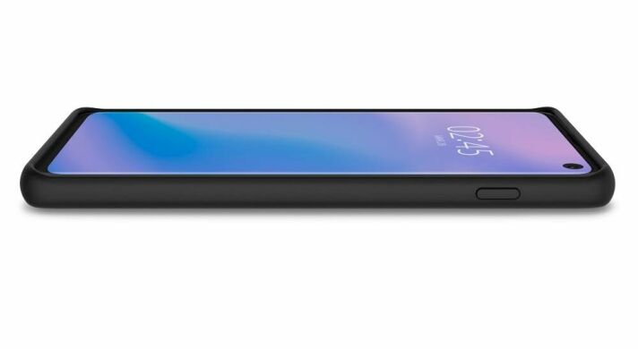 Защитная накладка Spigen (SGP) Silicone Fit для Samsung Galaxy S10 (G973) - Black