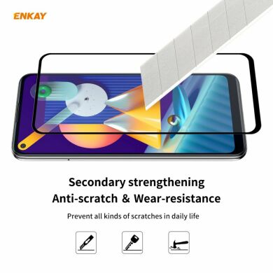 Захисне скло ENKAY Full Glue для Samsung Galaxy A11 (A115) / Galaxy M11 (M115) - Black
